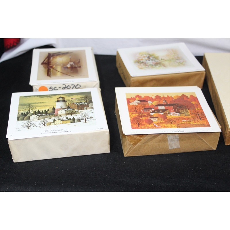 Lot of 2000 ART Prints Various Sizes Lot #7351