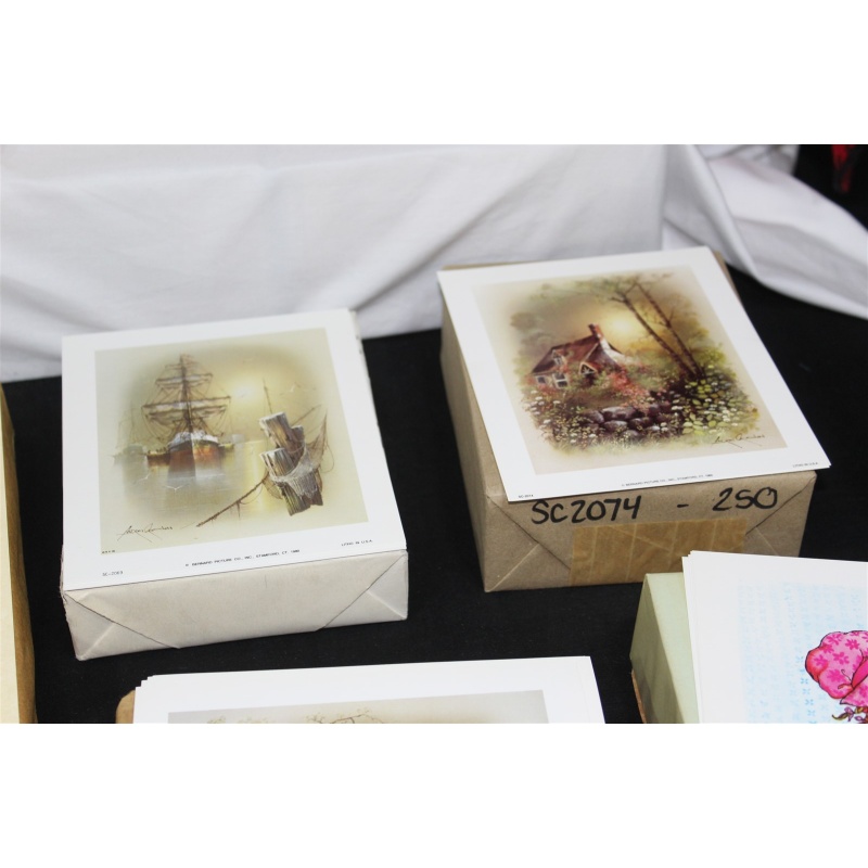 Lot of 2000 ART Prints Various Sizes Lot #7351