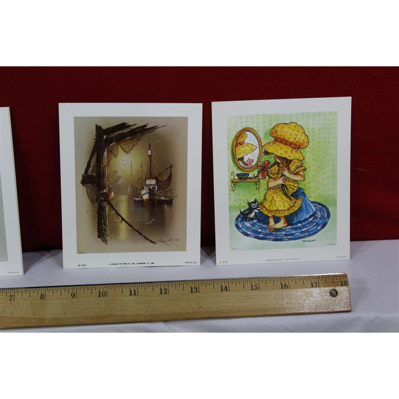 Lot of 2000 ART Prints Various Sizes Lot #7354