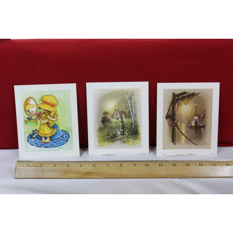 Lot of 2000 ART Prints Various Sizes Lot #7356