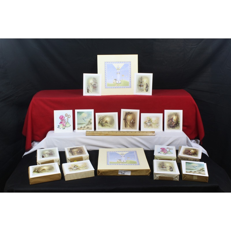 Lot of 2000 ART Prints Various Sizes Lot #7357