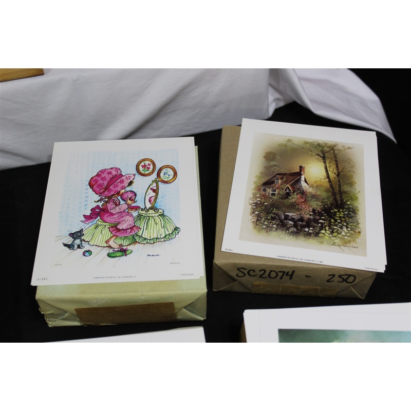 Lot of 2000 ART Prints Various Sizes Lot #7357
