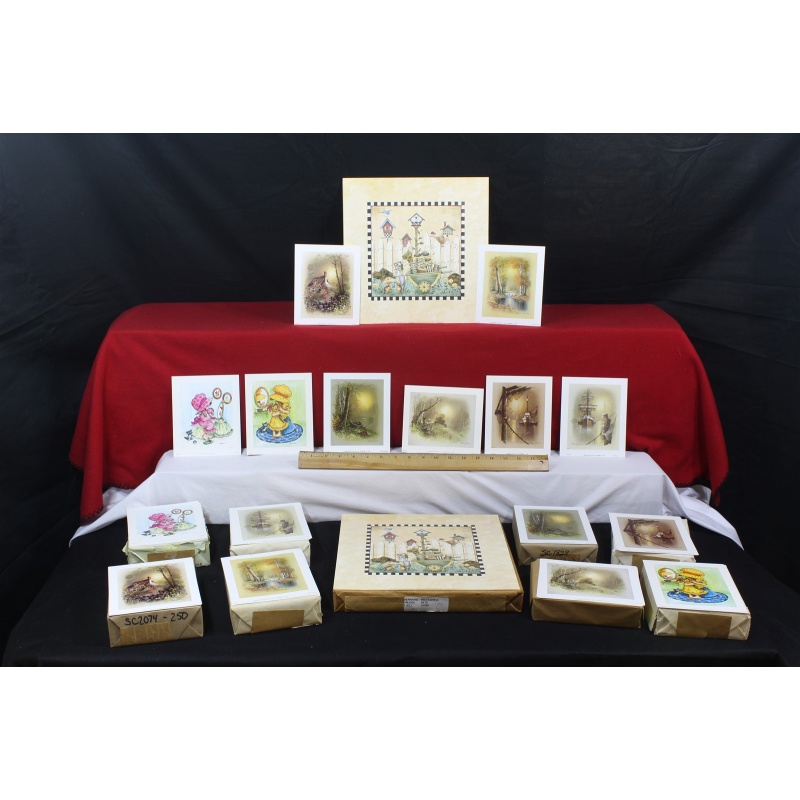 Lot of 2000 ART Prints Various Sizes Lot #7358