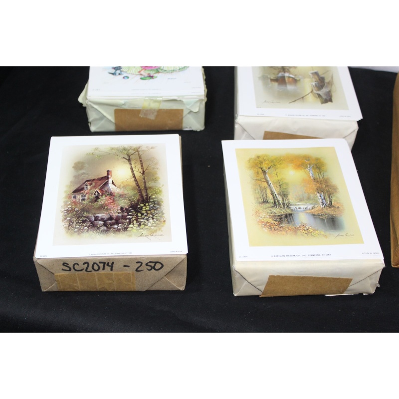 Lot of 2000 ART Prints Various Sizes Lot #7358