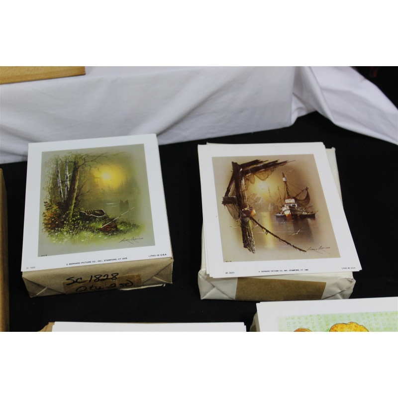 Lot of 2000 ART Prints Various Sizes Lot #7358