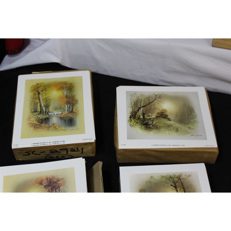 Lot of 2000 ART Prints Various Sizes Lot #7359