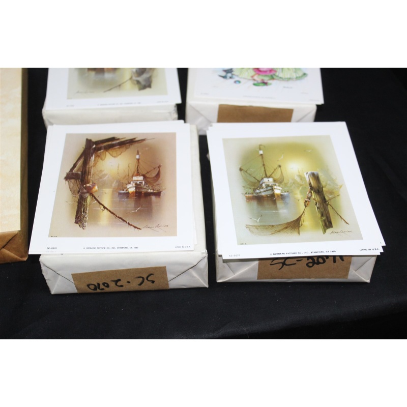 Lot of 2000 ART Prints Various Sizes Lot #7359