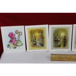 Lot of 2000 ART Prints Various Sizes Lot #7360