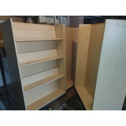 Heavy Duty Shelving Units Double Sided Store Display 36x20x60 3 shelves per side