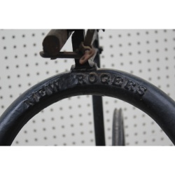 Antique New Rogers Treadle Cricket Scroll Saw Vintage Jig Scroll Fret Saw.