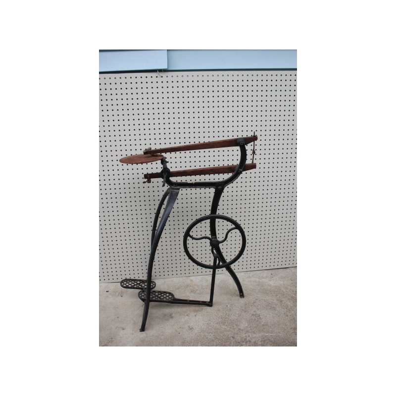 Antique New Rogers Treadle Cricket Scroll Saw Vintage Jig Scroll Fret Saw.