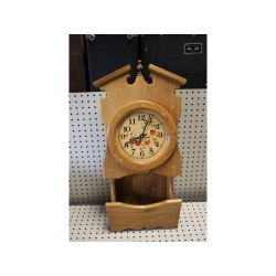 Very Nice Hand Crafted Country Clock by Schenectady, NY Local 1992