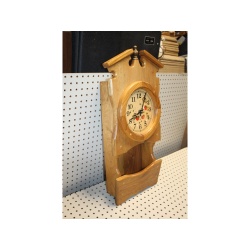 Very Nice Hand Crafted Country Clock by Schenectady, NY Local 1992