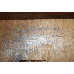 Very Nice Hand Crafted Country Clock by Schenectady, NY Local 1992