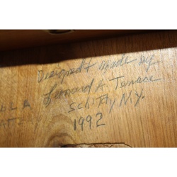 Very Nice Hand Crafted Country Clock by Schenectady, NY Local 1992