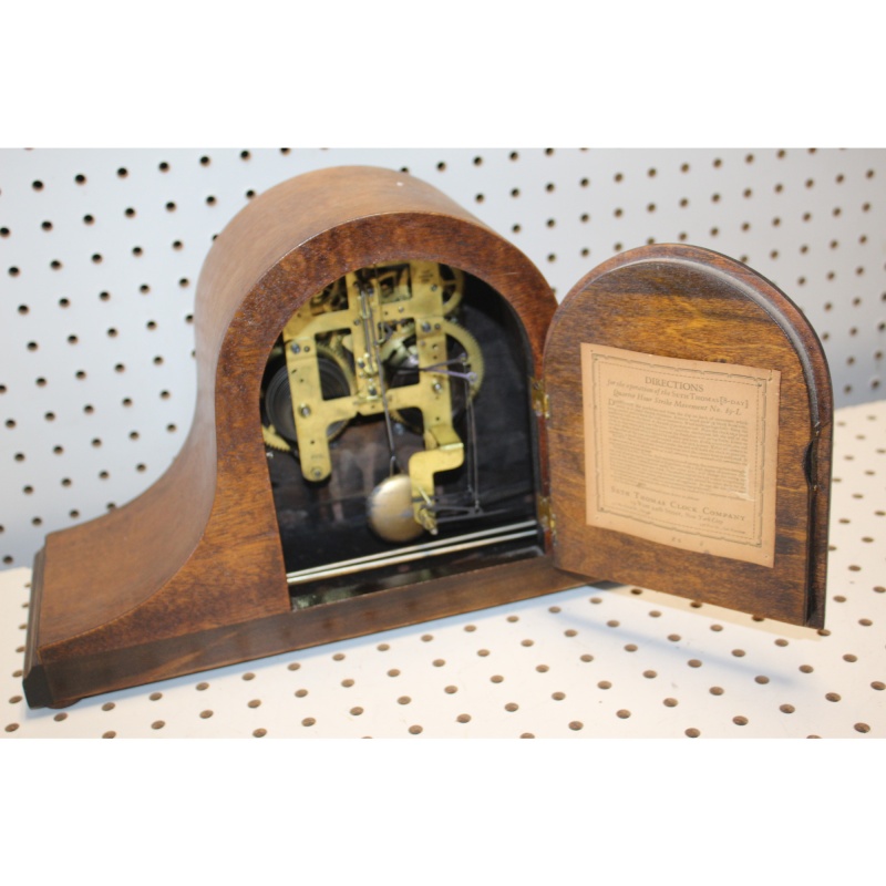 Seth Thomas 8 Day Quarter Hour Strike Movement Clock Vintage 89-L
