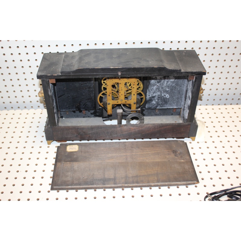 Antique INGRAHAM Palace Mantel Clock RARE