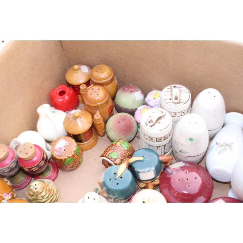Assoted Lot of Salt & Pepper Shakers
