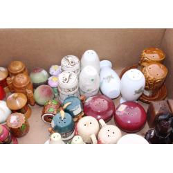 Assoted Lot of Salt & Pepper Shakers