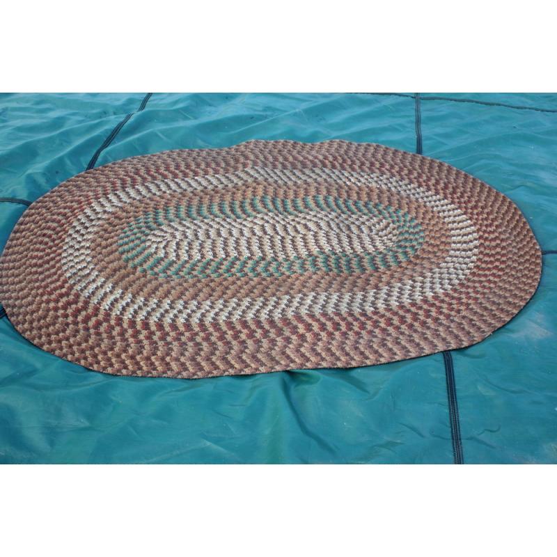 2 Braided Area Rugs