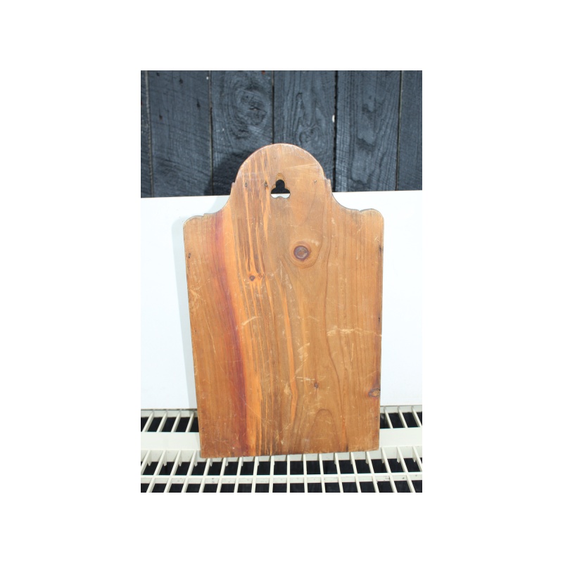Wooden knickknack display rack