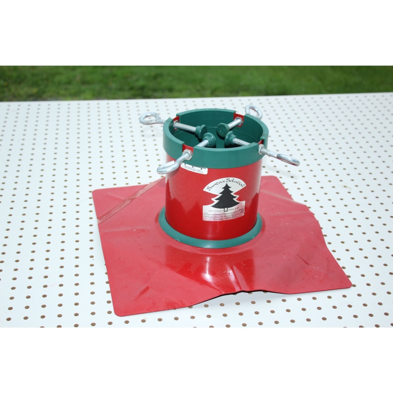 Santas Solution Original Tree Stand, 8 to 9-Ft. Trees, Steel