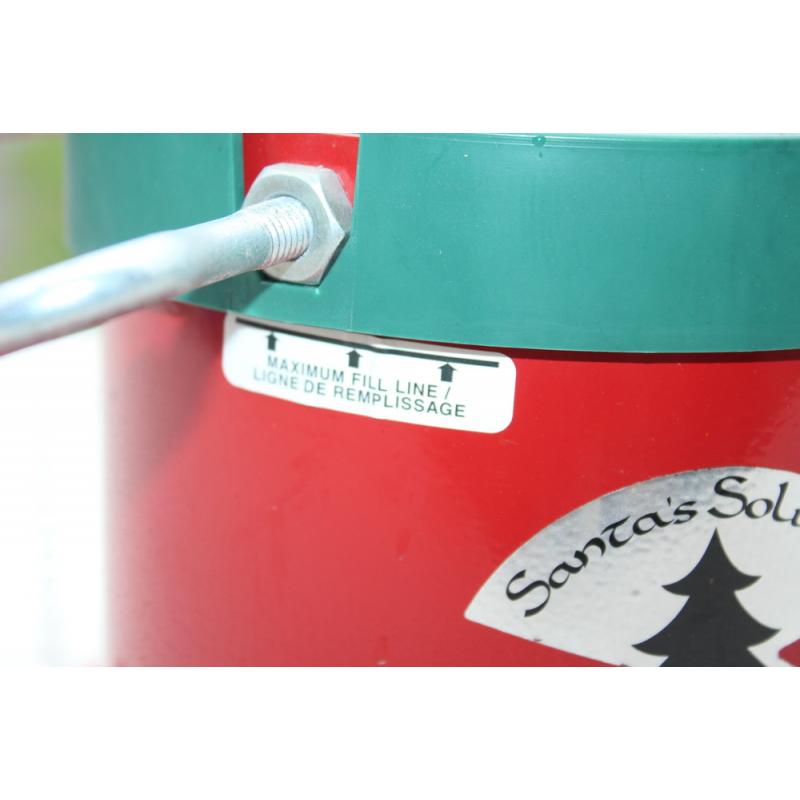 Santa's Solution Original Tree Stand, 8 to 9-Ft. Trees, Steel