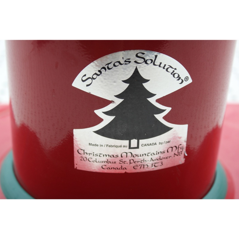 Santas Solution Original Tree Stand, 8 to 9-Ft. Trees, Steel