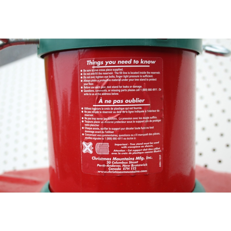 Santas Solution Original Tree Stand, 8 to 9-Ft. Trees, Steel