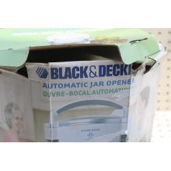 Black+Decker JW200 Lids Off Jar Opener, White - With Orig. Box -