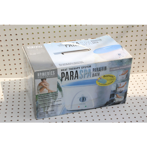 HoMedics PAR200 ParaSpa Deluxe Paraffin Bath - Cracked Lid