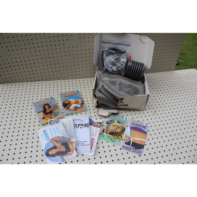 Gunnar Petersons Core Secrets Workout Complete Box Set Ball Pump Video