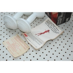 Princess DP Smart Belles Womens Barbells VINTAGE 1.5 kg / 3.3 lbs NEW w/ BOX