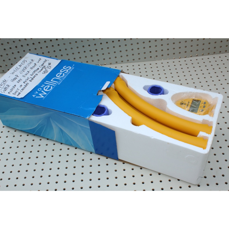 Vintage AVON Super Hoop electronic hula-hoop circa 2002