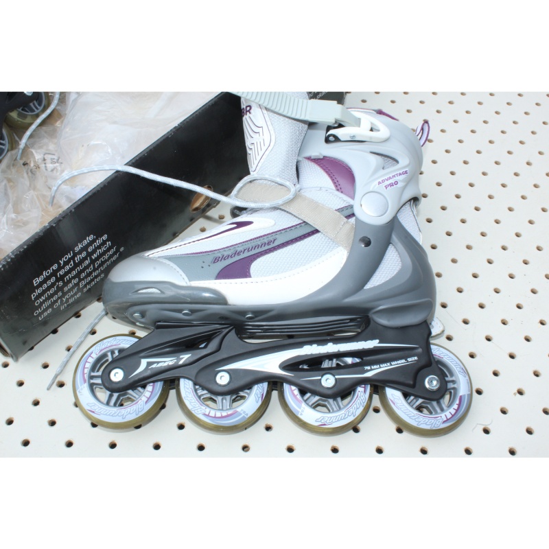 Bladerunner Advantage Pro Rollerblades Inline Skates Womens Size 8 US 78mm