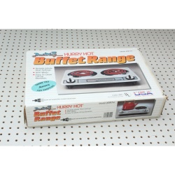 Broil King Electric 2 Burner Table Buffet Range Hot Plate BR7H 1650 Watt NIB EX+