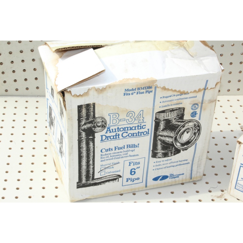 FIELD CONTROLS AUTOMATIC DRAFT for 6" Pipe - B34TJ06 