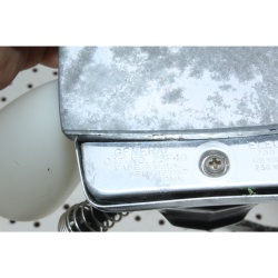  Vintage General Electric World Travel Iron Model 23F49 Steamer w/ Water Bottle