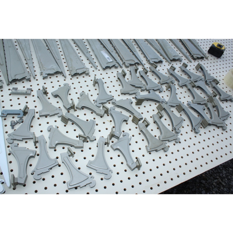 ClosetMaid ShelfTrack Nickel 16", 12", & 4 ½" Shelf Brackets