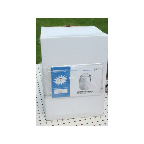 Deni ~ Buffalo Blizzard Maker ~ Homemade Ice Cream w/Ice Cream Recipe Book PINK!