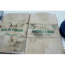 Umbrella Base Weight Concrete Filled