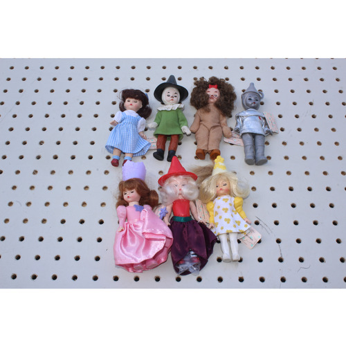 Madame Alexander McDonalds Wizard of Oz Collectables Dorothy, Tin Man, Scarecrow