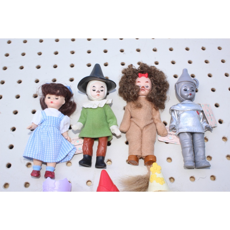 Madame Alexander McDonalds Wizard of Oz Collectables Dorothy, Tin Man, Scarecrow