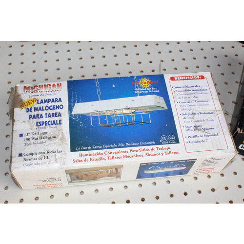  Michigan Avenue New Halogen Task Light 12" Length