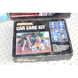  Vintage Armor All Car Care Kit 1991 Featuring 1987 Ford Mustang 5.0 on Box