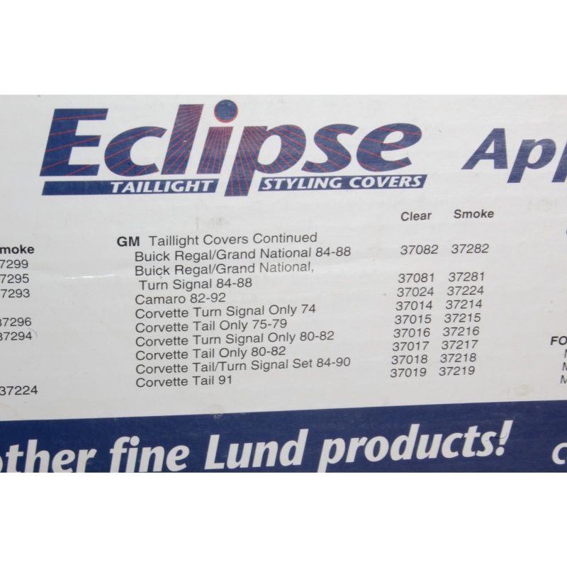  Lund Eclipse Smoked Taillight Styling Covers 37233 TC FRD EXPLR 95 SMOKE