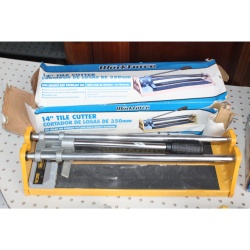 Workforce Maestro, Superior Tile Cutters & TileSolutions Rod Saw & Drill Bit Kit