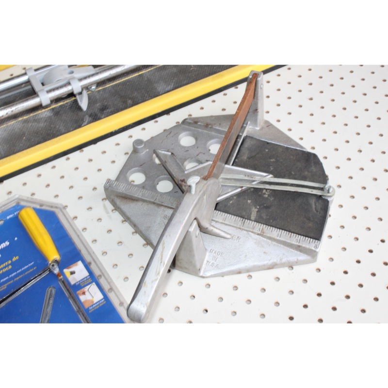 Workforce Maestro, Superior Tile Cutters & TileSolutions Rod Saw & Drill Bit Kit