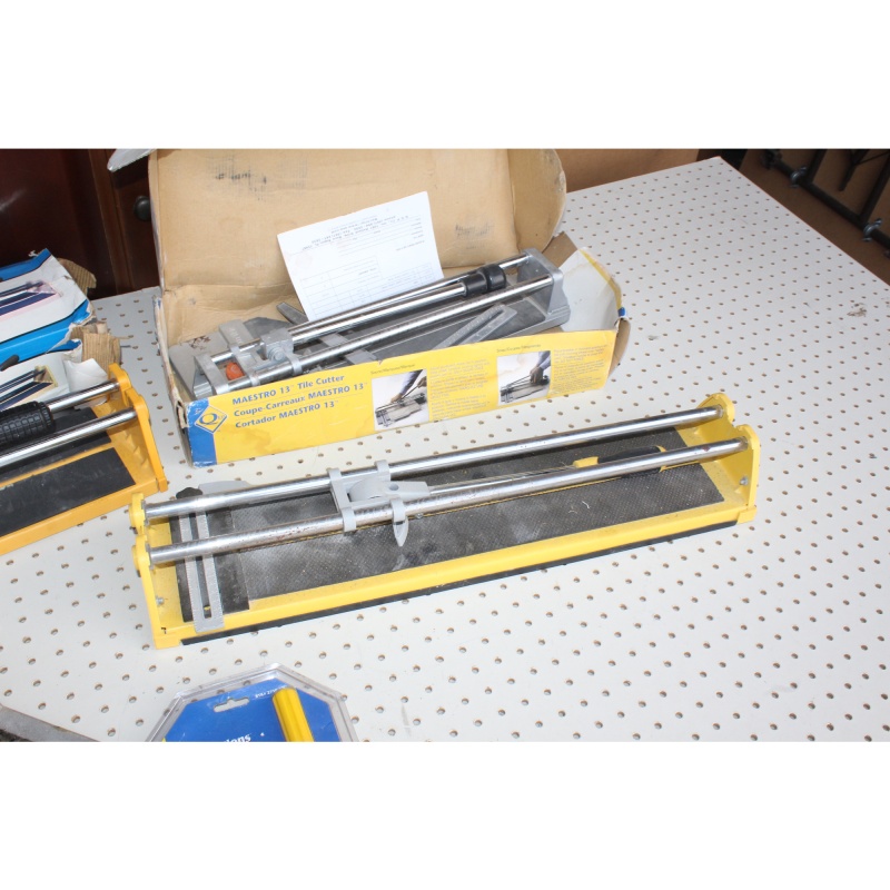 Workforce Maestro, Superior Tile Cutters & TileSolutions Rod Saw & Drill Bit Kit
