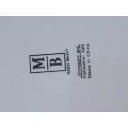 MERRY BRITE CHRISTMAS SNOWMAN PLATES SET OF 8 AND BOWLS SET OF 7